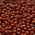 SEED 6/0 BROWN OPAQUE PRECIOSA ORNELA BEADS