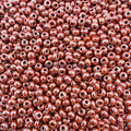 SEED 6/0 BROWN OPAQUE LUSTER PRECIOSA ORNELA BEADS