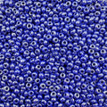SEED 6/0 BLUE OPAQUE LUSTER PRECIOSA ORNELA BEADS