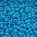 SEED 6/0 LT. BLUE TURQUOISE OPAQUE PRECIOSA ORNELA BEADS