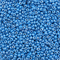 SEED 6/0 BLUE TURQUOISE OPAQUE LUSTER PRECIOSA ORNELA BEADS