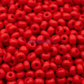 SEED 6/0 RED OPAQUE PRECIOSA ORNELA BEADS