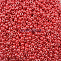 SEED 6/0 CORAL OPAQUE LUSTER PRECIOSA ORNELA BEADS