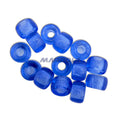 Czech Glass Roller Beads 6mm LIGHT SAPPHIRE TRANSPARENT