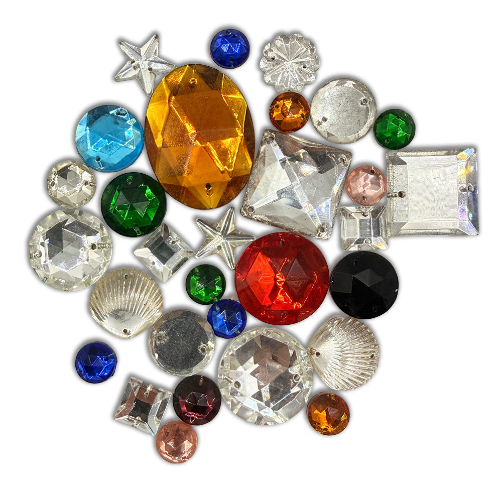Sew On Glass Jewels